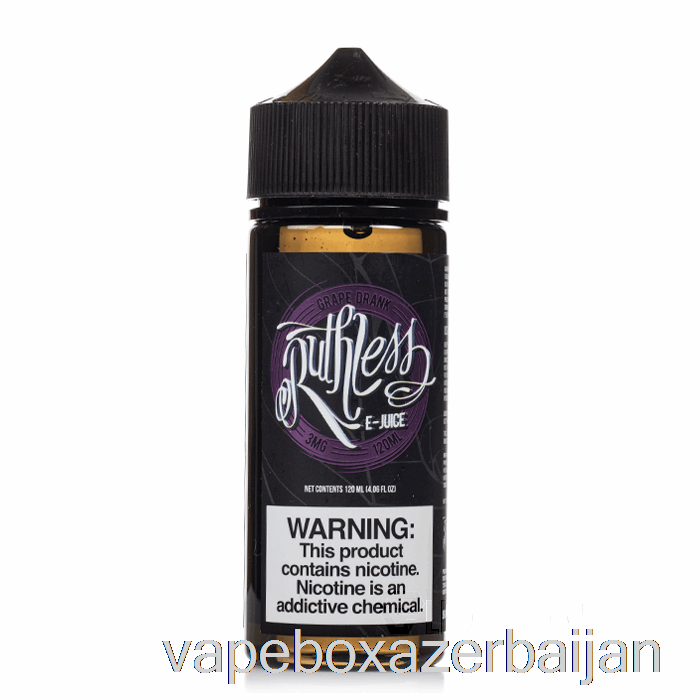 Vape Box Azerbaijan Grape Drank - Ruthless Vapor - 120mL 6mg